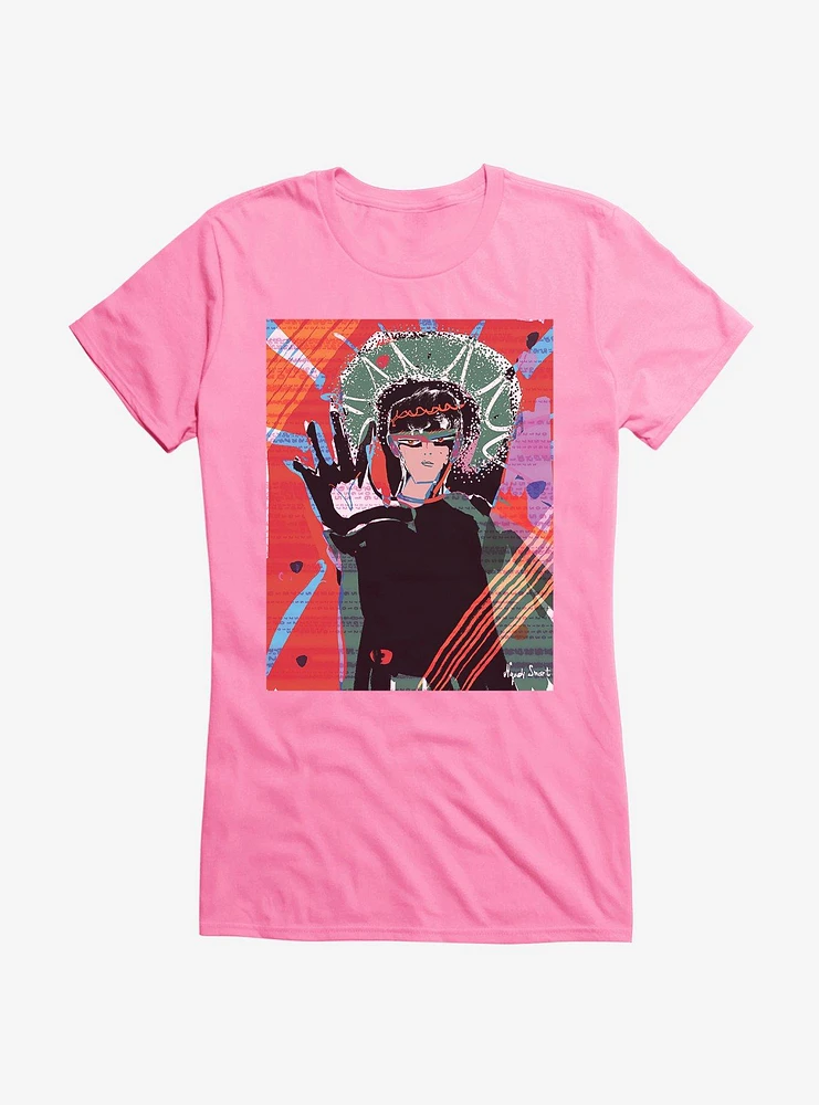 The Matrix WB 100 Rasied Hand Girls T-Shirt