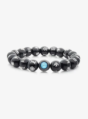 Marvel Black Panther Small Kimoyo Acrylic Blue Bead Bracelet