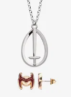 Marvel WandaVision Necklace & Earring Set