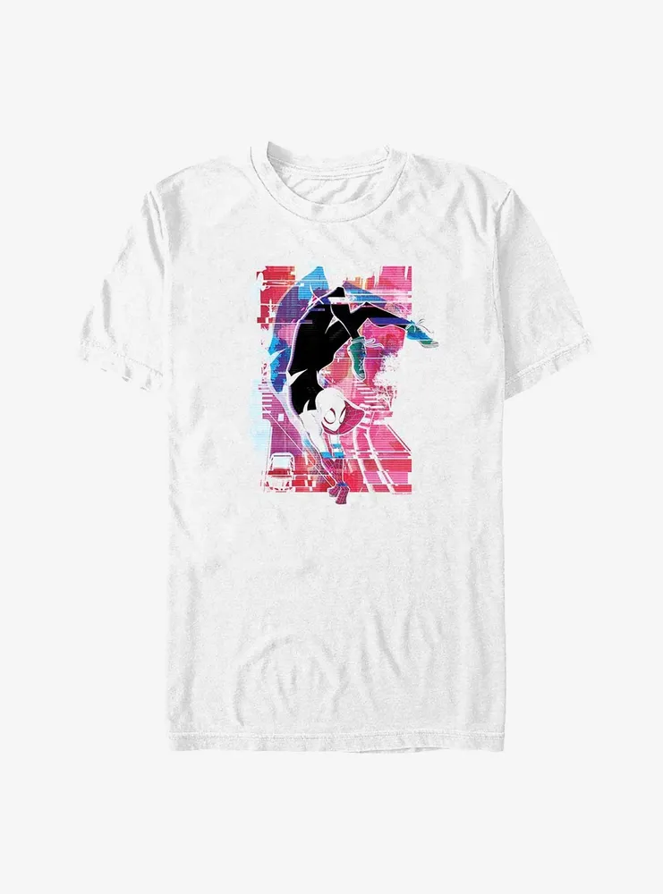 Marvel Spider-Man: Across the Spider-Verse Spider-Gwen Graphic Big & Tall T-Shirt