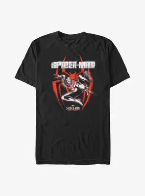 Marvel Spider-Man: Miles Morales Spray Paint Logo Big & Tall T-Shirt