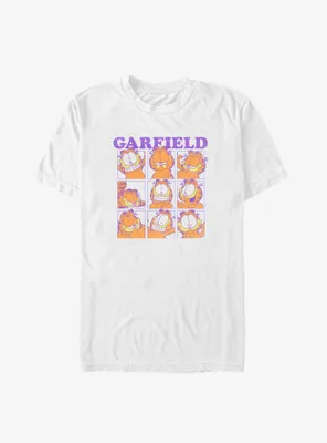 Garfield Faces of Big & Tall T-Shirt