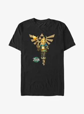 Nintendo Zelda Crest Big & Tall T-Shirt