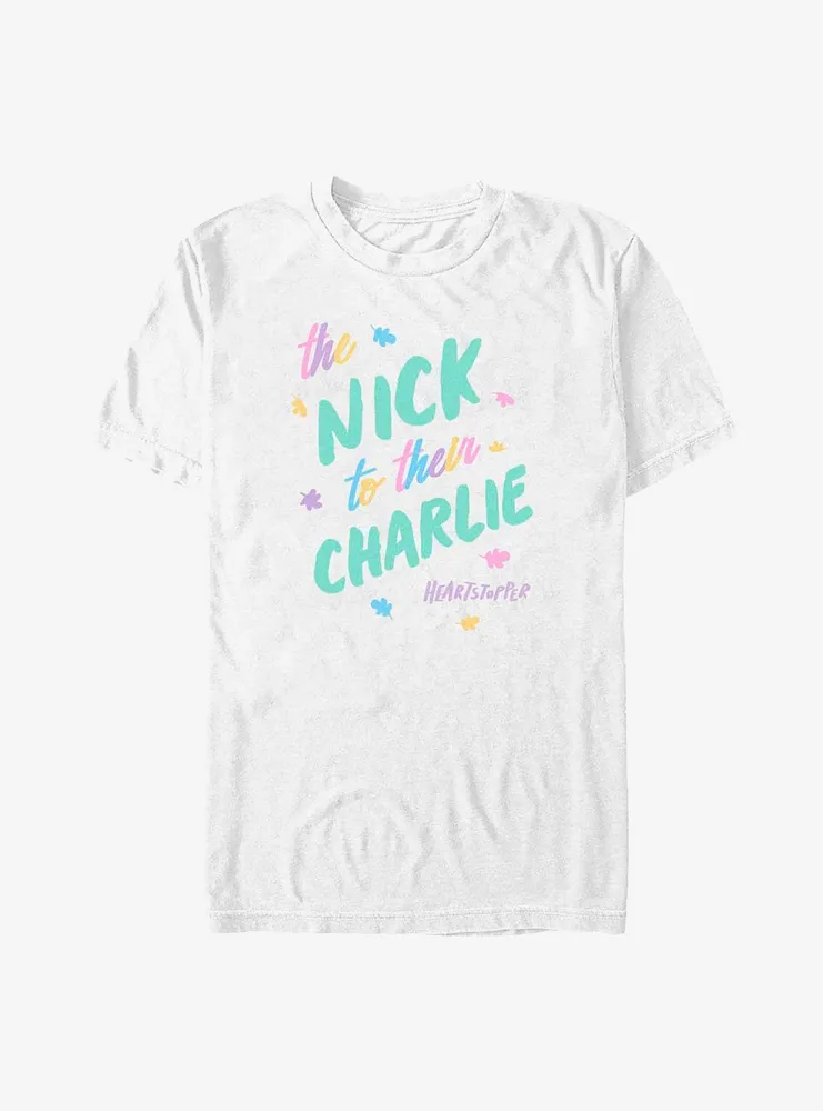 Heartstopper The Nick To Their Charlie Big & Tall T-Shirt