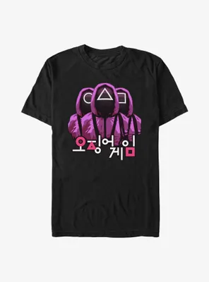 Squid Game Pink Soldiers Big & Tall T-Shirt