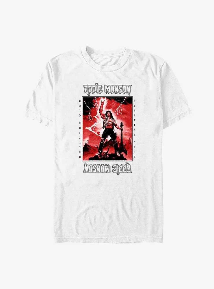 Stranger Things Power Of Eddie Big & Tall T-Shirt