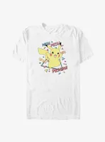 Pokemon Pika Pikachu Big & Tall T-Shirt