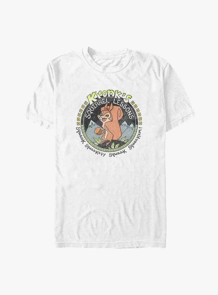 Disney The Emperor's New Groove Squirrel Lessons Big & Tall T-Shirt