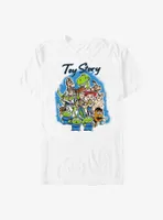 Disney Pixar Toy Story Airbrush Toys Big & Tall T-Shirt