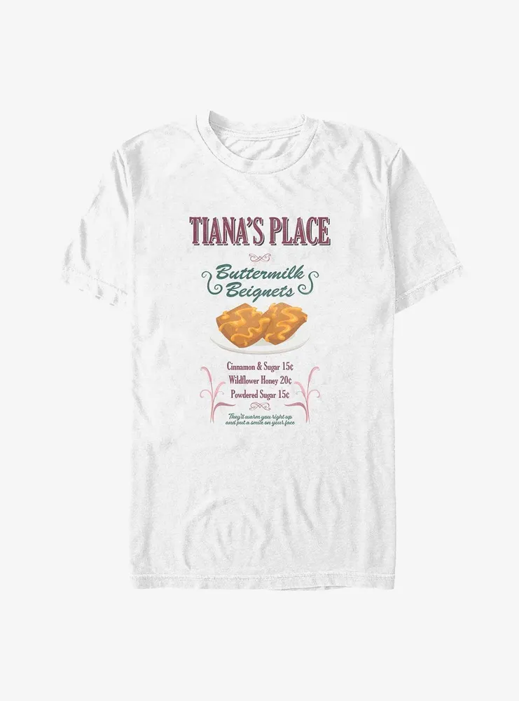 Disney the Princess and Frog Buttermilk Beignets Big & Tall T-Shirt