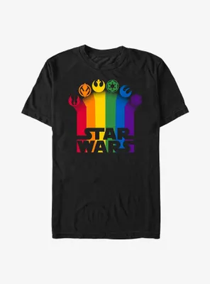 Star Wars Icon Trails Logo Big & Tall T-Shirt