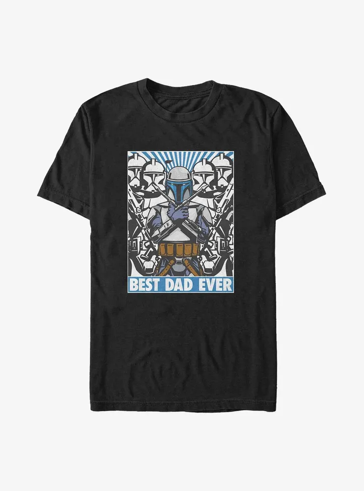 Star Wars Jango Best Dad Ever Big & Tall T-Shirt