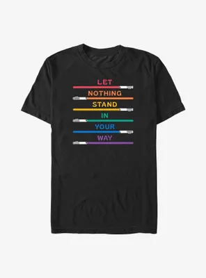 Star Wars Let Nothing Stand Your Way Big & Tall T-Shirt