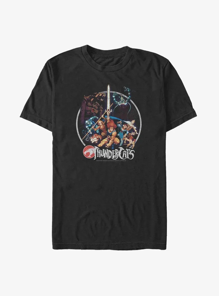 ThunderCats Vintage Poster Big & Tall T-Shirt