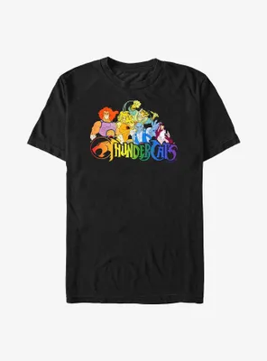 ThunderCats Rainbow Cats Big & Tall T-Shirt