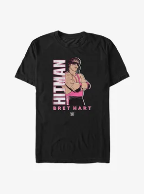 WWE Hitman Bret Hart Big & Tall T-Shirt