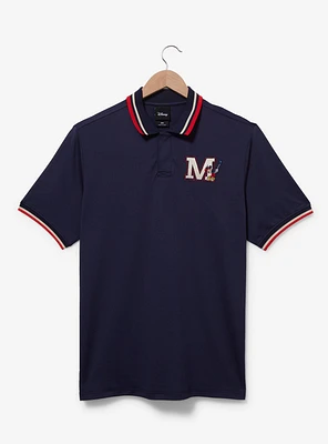 Disney Mickey Mouse Initial Collegiate Golf Polo — BoxLunch Exclusive