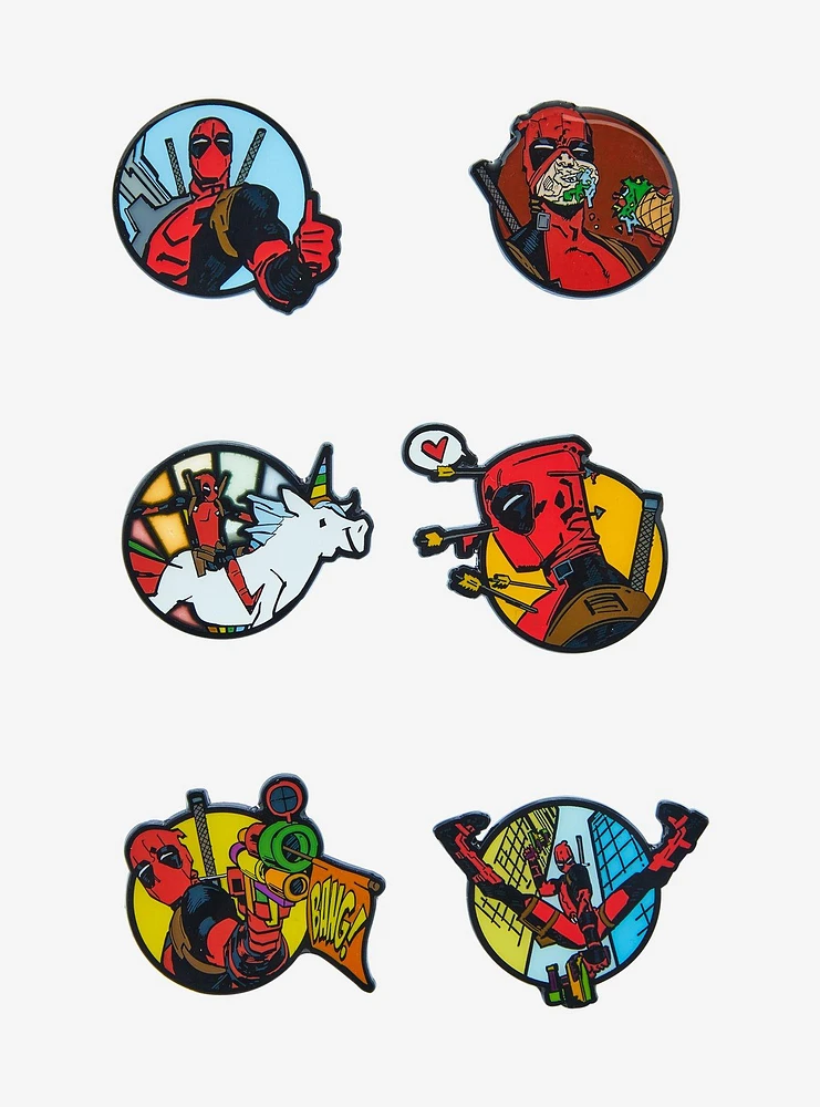 Marvel Deadpool Blind Box Enamel Pin