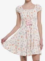 Disney Winnie The Pooh Lace-Up Dress