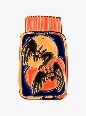 Mothman Jar Enamel Pin