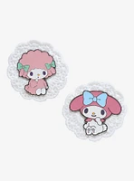 My Melody & My Sweet Piano Doily Enamel Pin Set