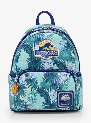 Loungefly Jurassic Park Palm Frond Mini Backpack