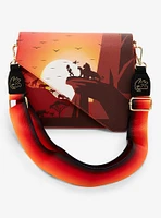 Loungefly The Lion King 30th Anniversary Pride Rock Split Closure Crossbody Bag