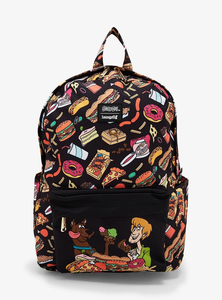 Loungefly Scooby-Doo! Shaggy & Scooby Snacks Allover Print Backpack