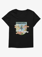 Cinnamoroll This Way Here That Womens T-Shirt Plus