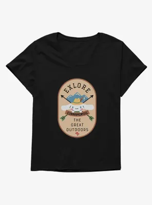 Cinnamoroll Explore The Great Outdoors Womens T-Shirt Plus