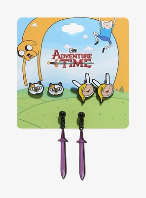 Adventure Time Fionna & Cake Earring Set