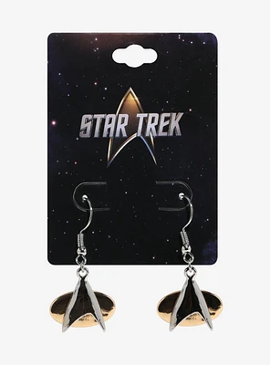 Star Trek Command Logo Earrings