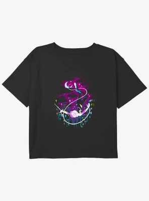 Marvel Spider-Gwen Gwen Thwips Girls Youth Crop T-Shirt