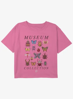 Nintendo Animal Crossing Bug Collection Girls Youth Crop T-Shirt