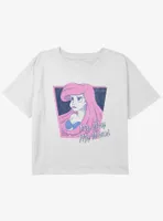 Disney The Little Mermaid Salty As Sea Girls Youth Crop T-Shirt