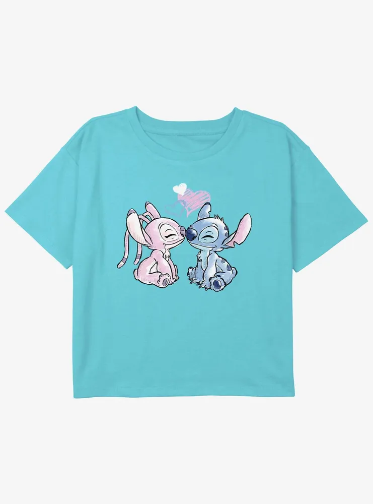 Stitch And Lilo Stitch Angel Love | Kids T-Shirt