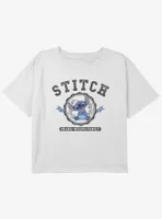 Disney Lilo & Stitch Smart Girls Youth Crop T-Shirt