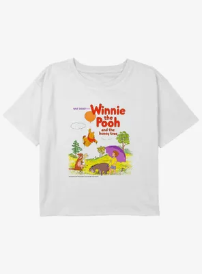Disney Winnie The Pooh Honey Tree Girls Youth Crop T-Shirt