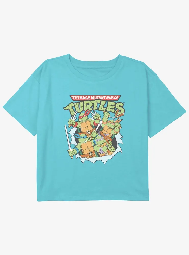 Teenage Mutant Ninja Turtles: Mutant Mayhem Turtle Heads T-Shirt Black / XL