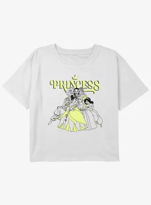 Disney The Little Mermaid Pop Princess Girls Youth Crop T-Shirt
