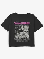 Disney Snow White and The Seven Dwarfs Still Fairest Girls Youth Crop T-Shirt