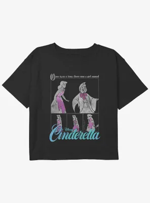 Disney Cinderella Fairy Godmother Girls Youth Crop T-Shirt