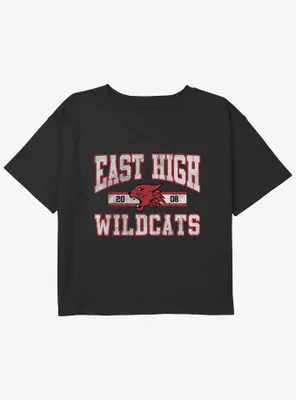 Disney High School Musical East Wildcats Girls Youth Crop T-Shirt
