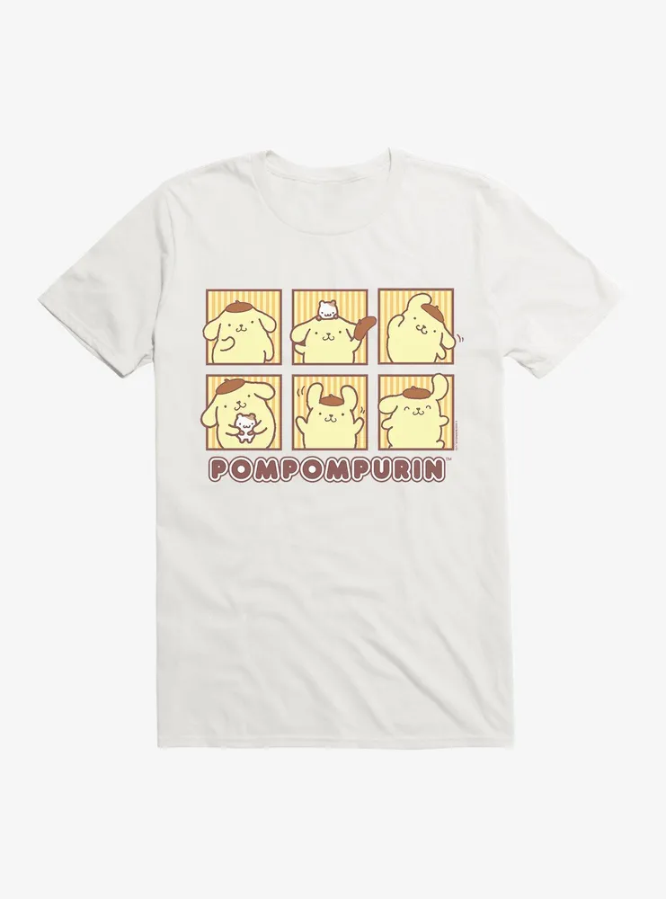 Pompompurin Grid Portrait T-Shirt