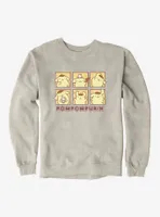 Pompompurin Grid Portrait Sweatshirt