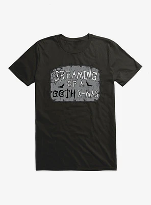 Hot Topic Dreaming Of A Goth Christmas T-Shirt