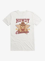 Hot Topic Howdy Christmas Gingerbread Man Star T-Shirt