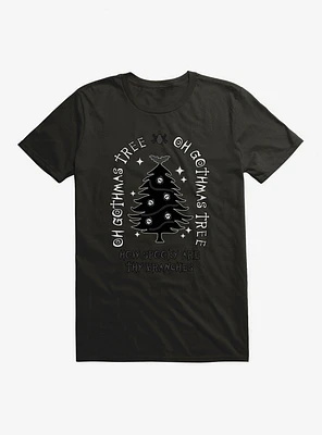 Hot Topic Oh Gothmas Tree T-Shirt