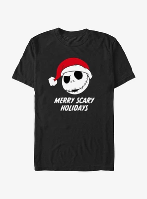 Disney The Nightmare Before Christmas Jack Merry Scary Holidays T-Shirt