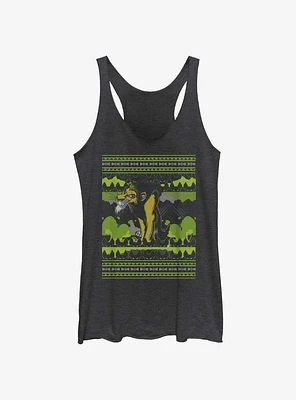 Disney The Lion King Scar Ugly Holiday Girls Tank